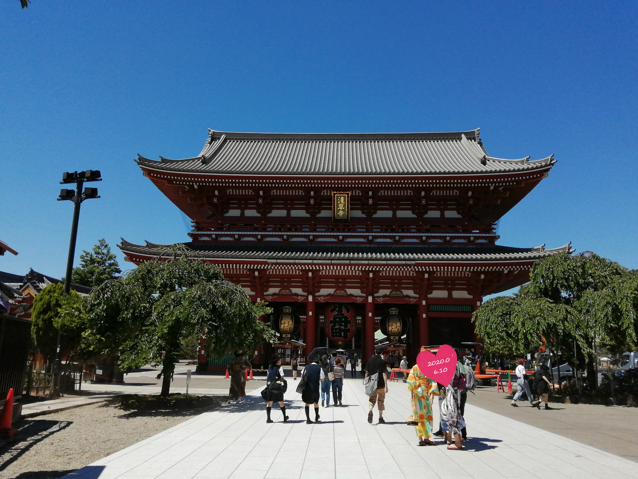 初夏の浅草を歩く。